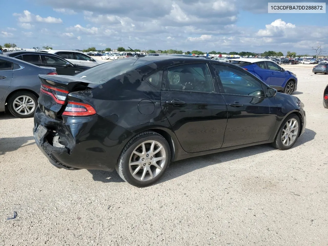 2013 Dodge Dart Sxt VIN: 1C3CDFBA7DD288872 Lot: 70596884