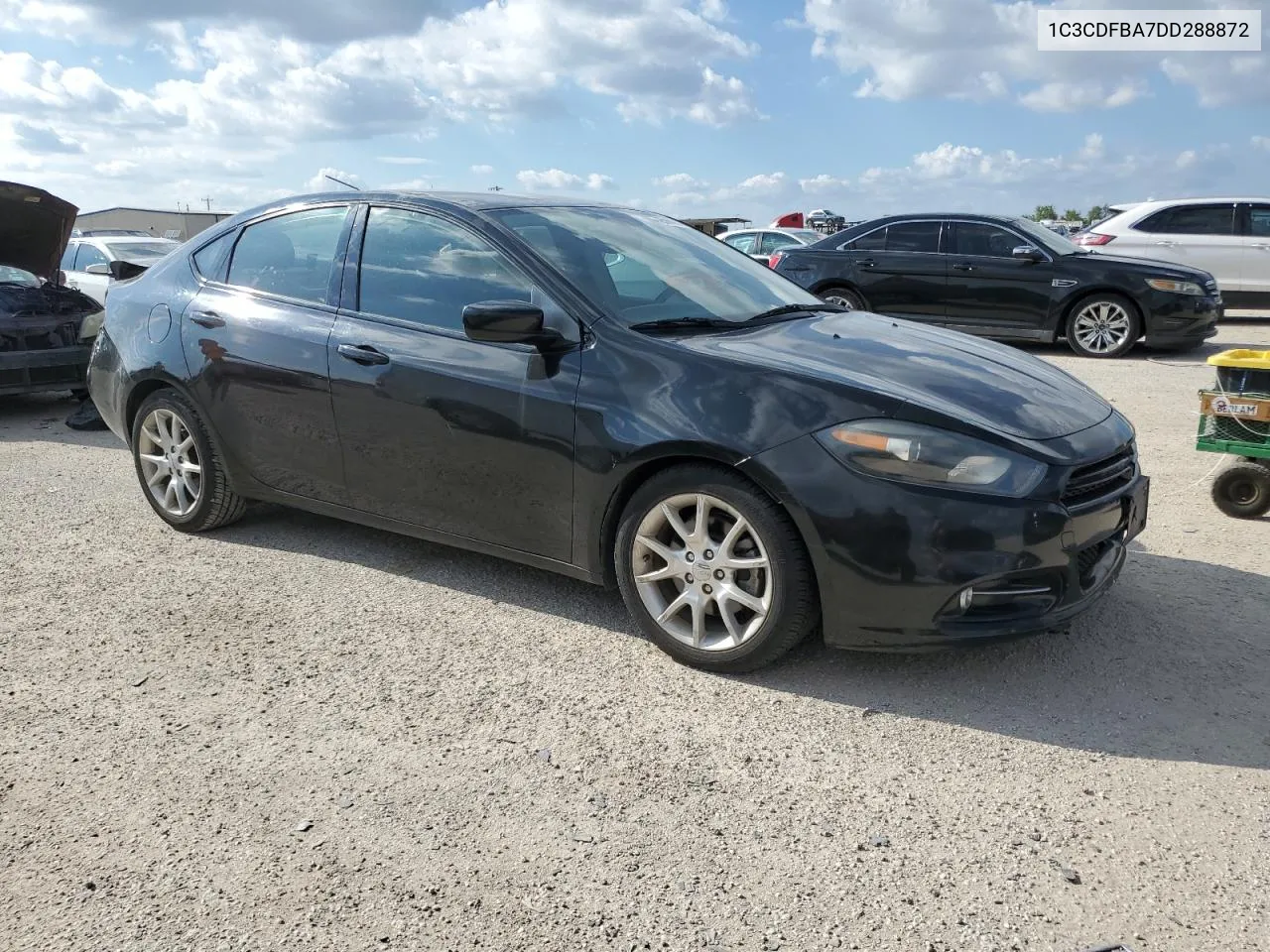 2013 Dodge Dart Sxt VIN: 1C3CDFBA7DD288872 Lot: 70596884