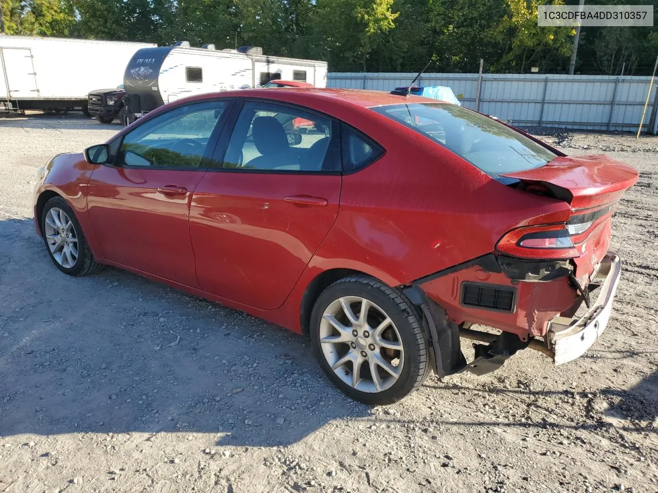 2013 Dodge Dart Sxt VIN: 1C3CDFBA4DD310357 Lot: 70632354