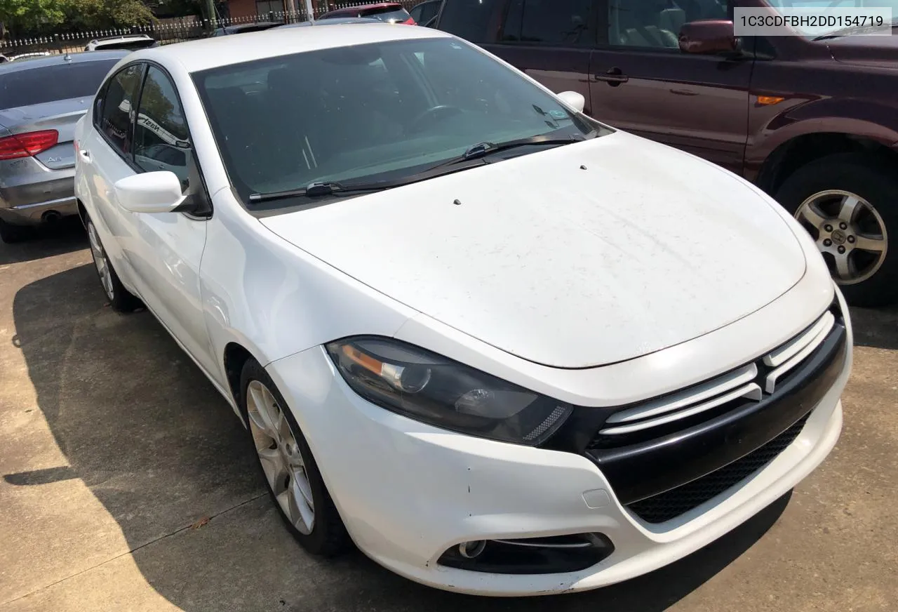 2013 Dodge Dart Sxt VIN: 1C3CDFBH2DD154719 Lot: 71059074