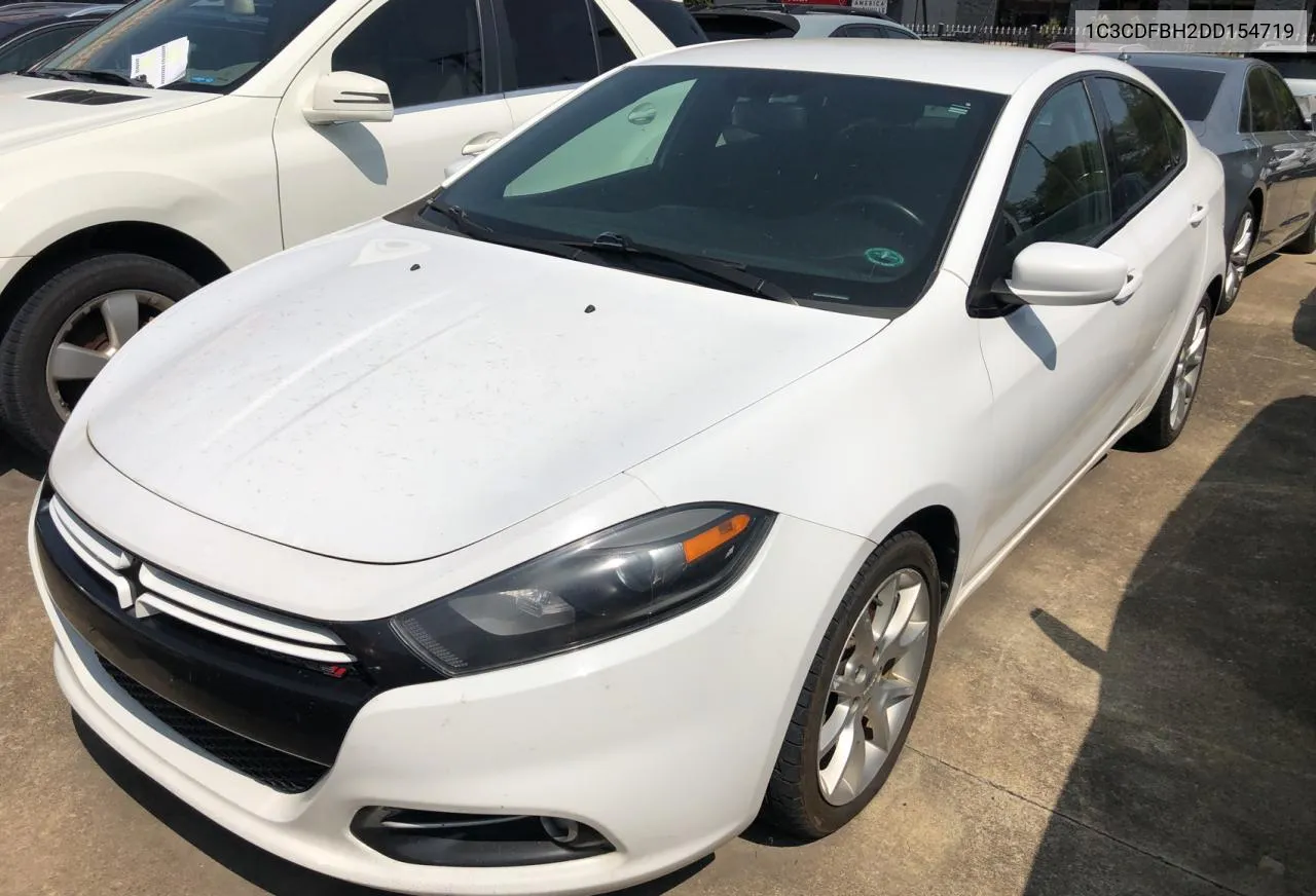 2013 Dodge Dart Sxt VIN: 1C3CDFBH2DD154719 Lot: 71059074