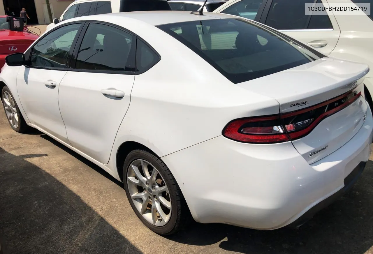 2013 Dodge Dart Sxt VIN: 1C3CDFBH2DD154719 Lot: 71059074