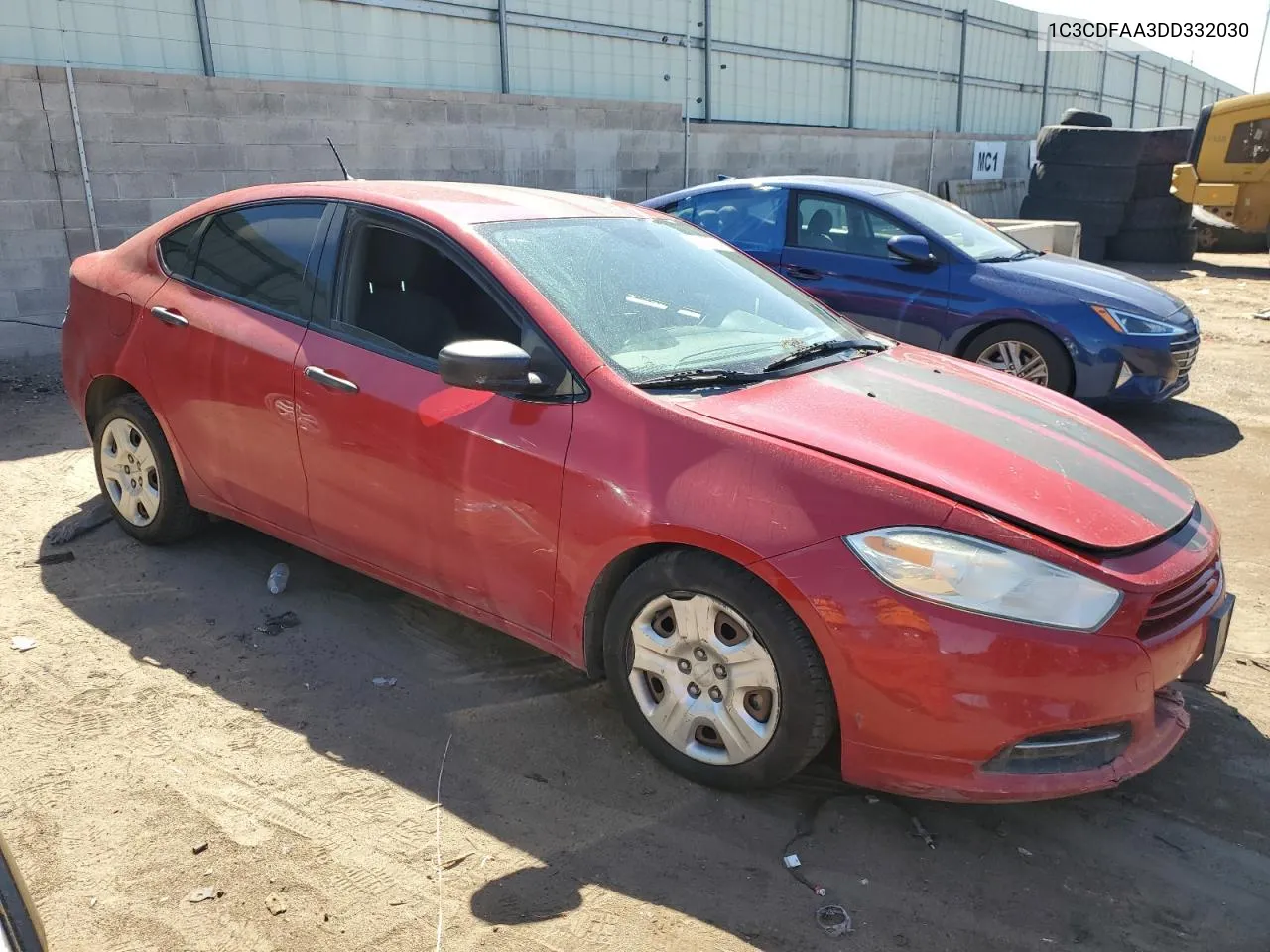 2013 Dodge Dart Se VIN: 1C3CDFAA3DD332030 Lot: 71318154