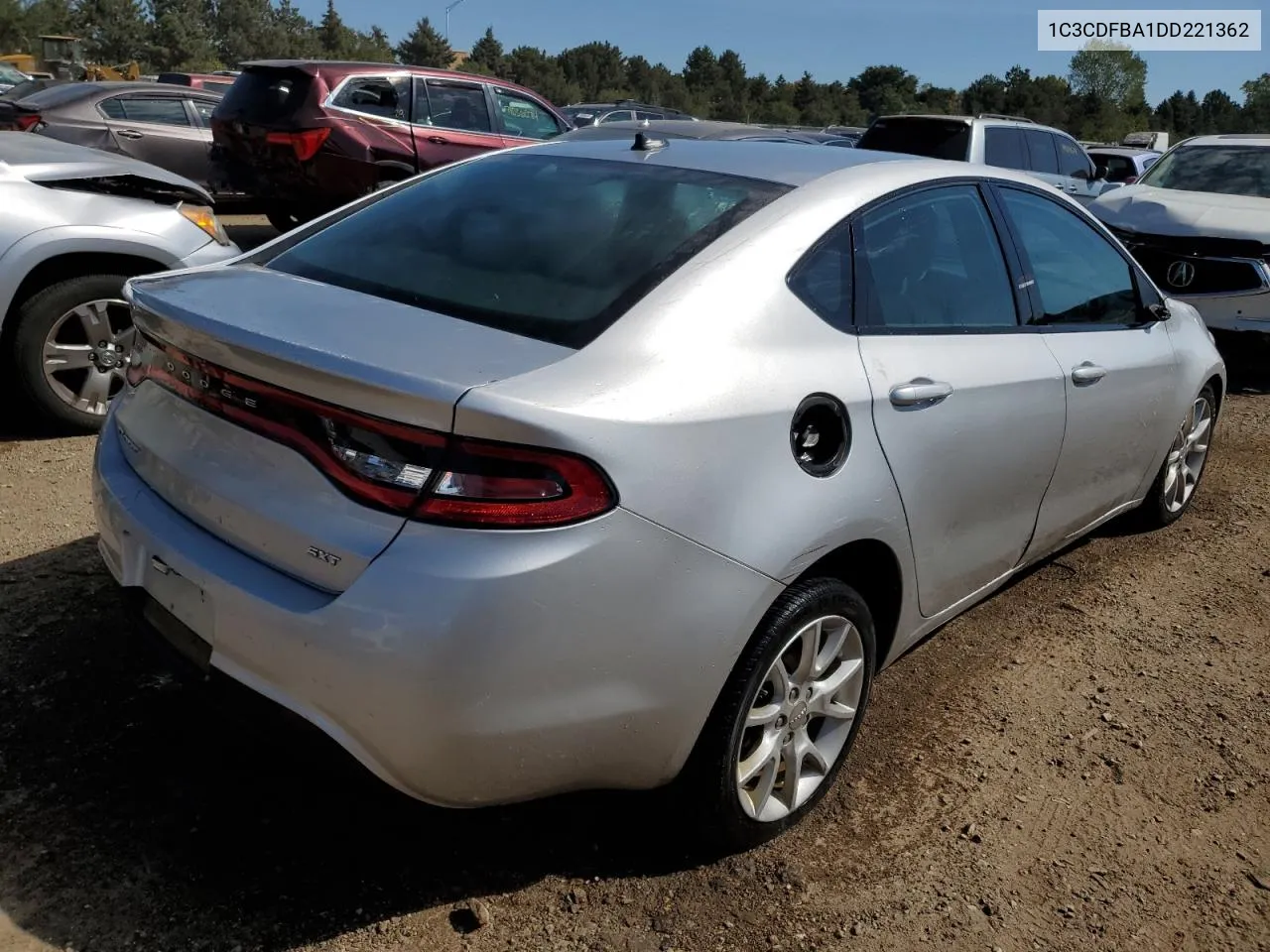 2013 Dodge Dart Sxt VIN: 1C3CDFBA1DD221362 Lot: 71449584