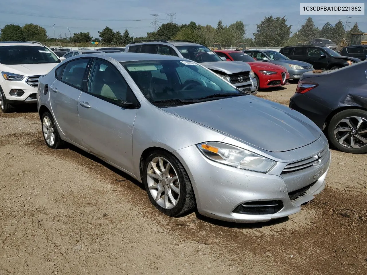 2013 Dodge Dart Sxt VIN: 1C3CDFBA1DD221362 Lot: 71449584