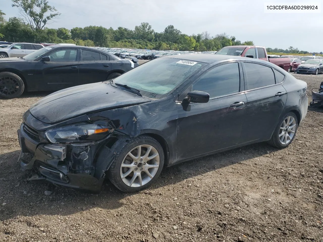 2013 Dodge Dart Sxt VIN: 1C3CDFBA6DD298924 Lot: 71469954