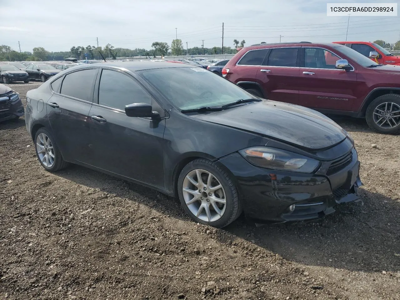 2013 Dodge Dart Sxt VIN: 1C3CDFBA6DD298924 Lot: 71469954