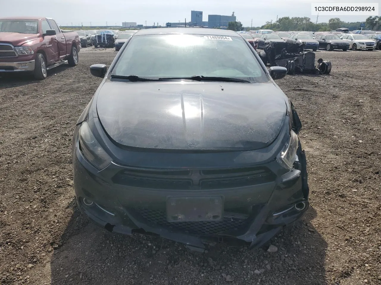 2013 Dodge Dart Sxt VIN: 1C3CDFBA6DD298924 Lot: 71469954