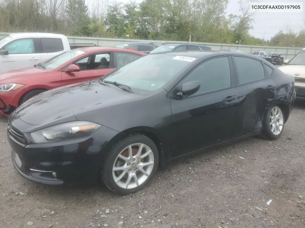 2013 Dodge Dart Se VIN: 1C3CDFAAXDD197905 Lot: 71993124