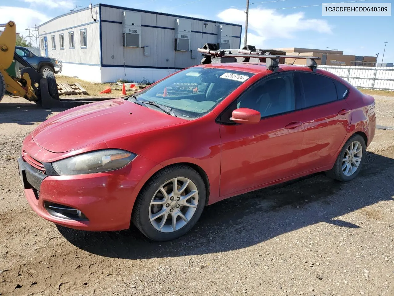 1C3CDFBH0DD640509 2013 Dodge Dart Sxt