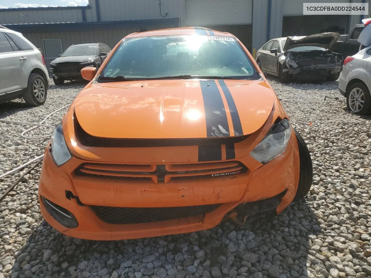 2013 Dodge Dart Sxt VIN: 1C3CDFBA0DD224544 Lot: 72181714