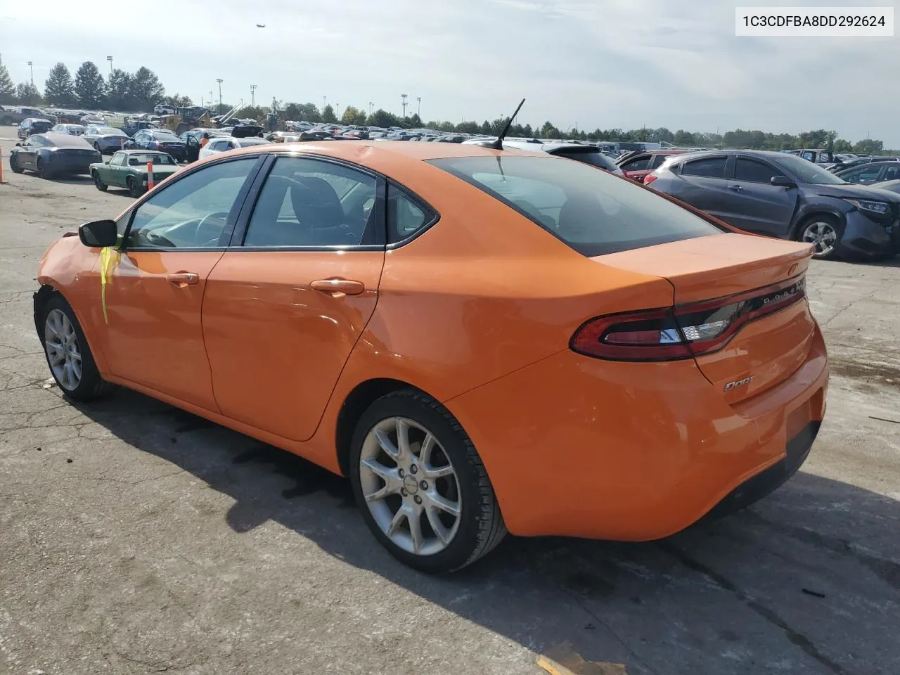 2013 Dodge Dart Sxt VIN: 1C3CDFBA8DD292624 Lot: 72433084