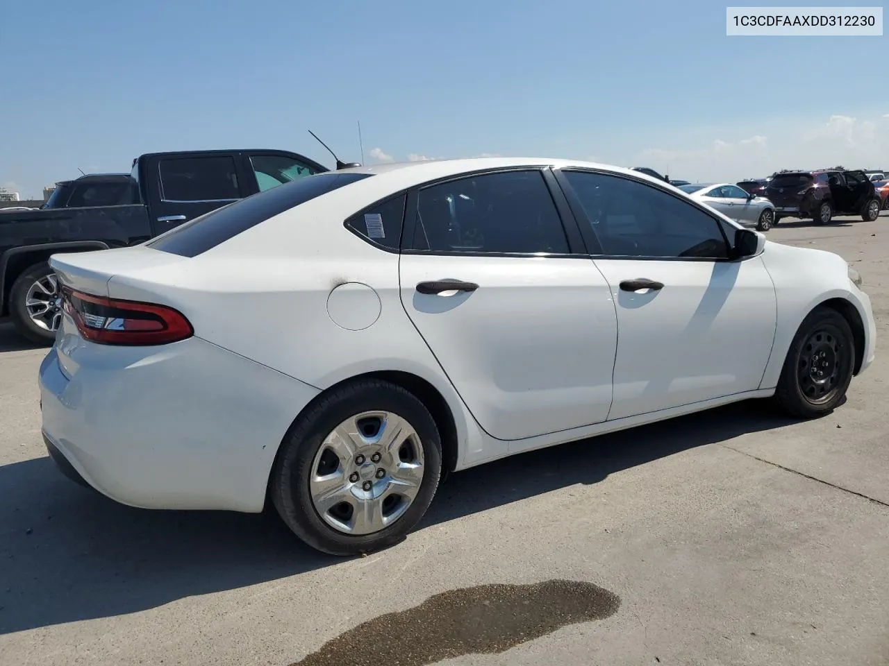 2013 Dodge Dart Se VIN: 1C3CDFAAXDD312230 Lot: 72503814