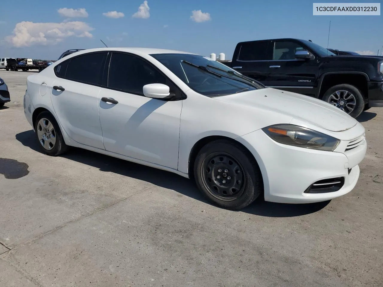 2013 Dodge Dart Se VIN: 1C3CDFAAXDD312230 Lot: 72503814