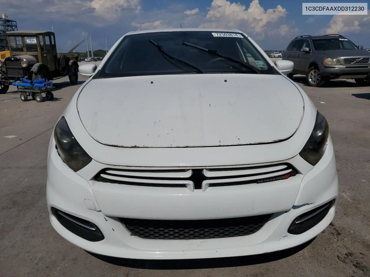 2013 Dodge Dart Se VIN: 1C3CDFAAXDD312230 Lot: 72503814