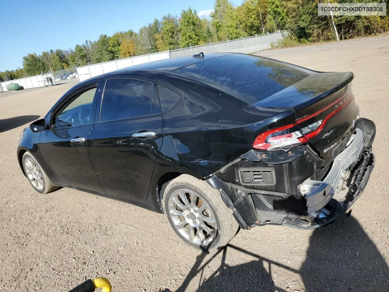 2013 Dodge Dart Limited VIN: 1C3CDFCHXDD133308 Lot: 72572644