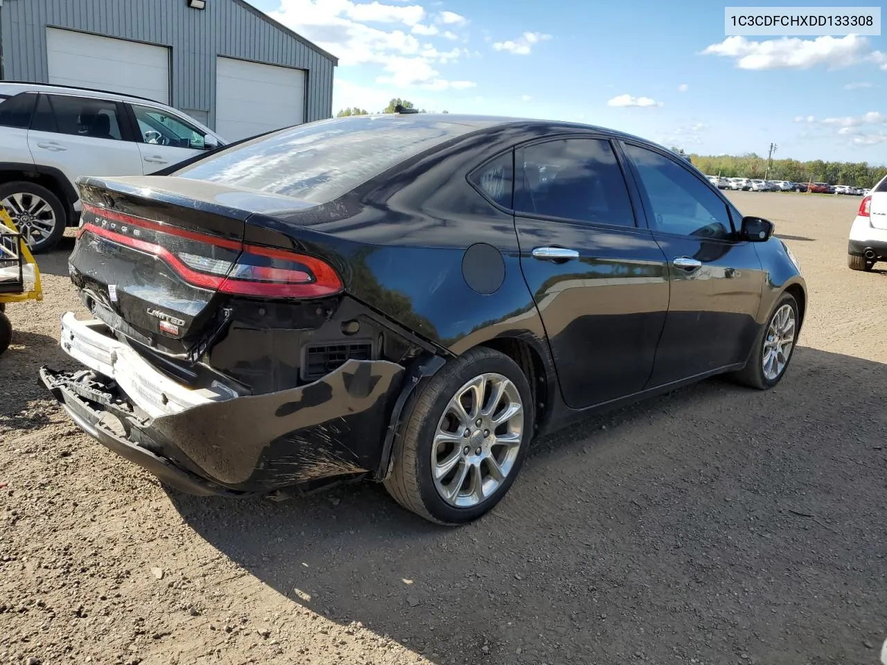 2013 Dodge Dart Limited VIN: 1C3CDFCHXDD133308 Lot: 72572644