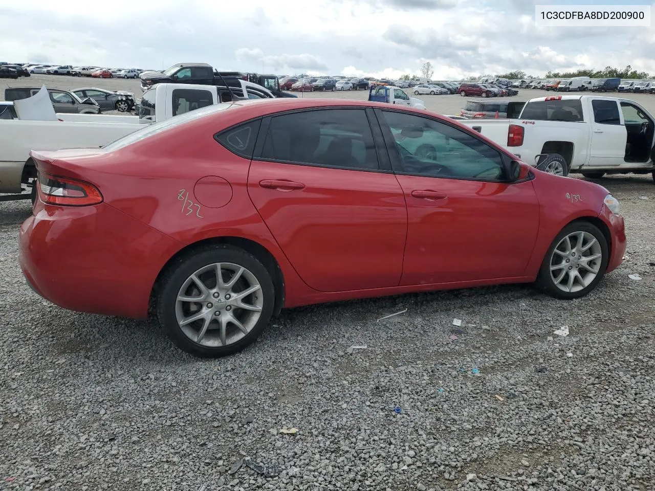 2013 Dodge Dart Sxt VIN: 1C3CDFBA8DD200900 Lot: 72584894