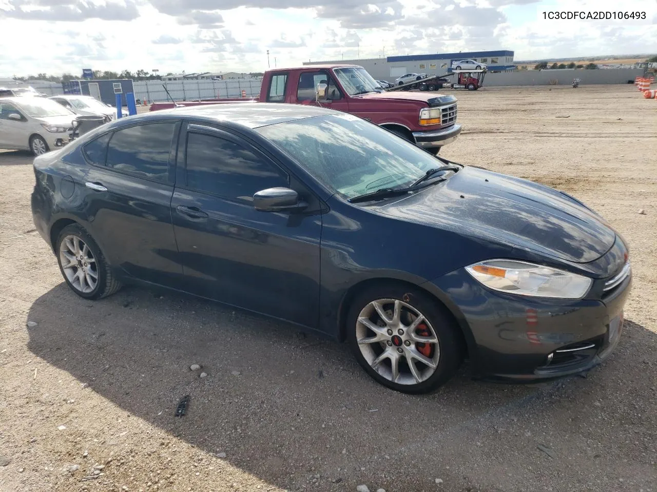 2013 Dodge Dart Limited VIN: 1C3CDFCA2DD106493 Lot: 72714614