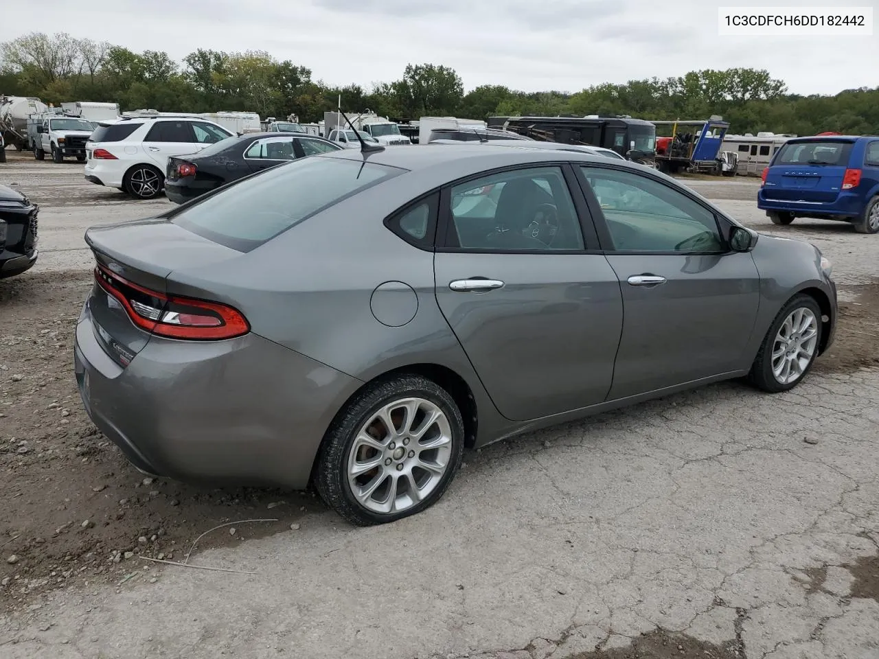 2013 Dodge Dart Limited VIN: 1C3CDFCH6DD182442 Lot: 72753164