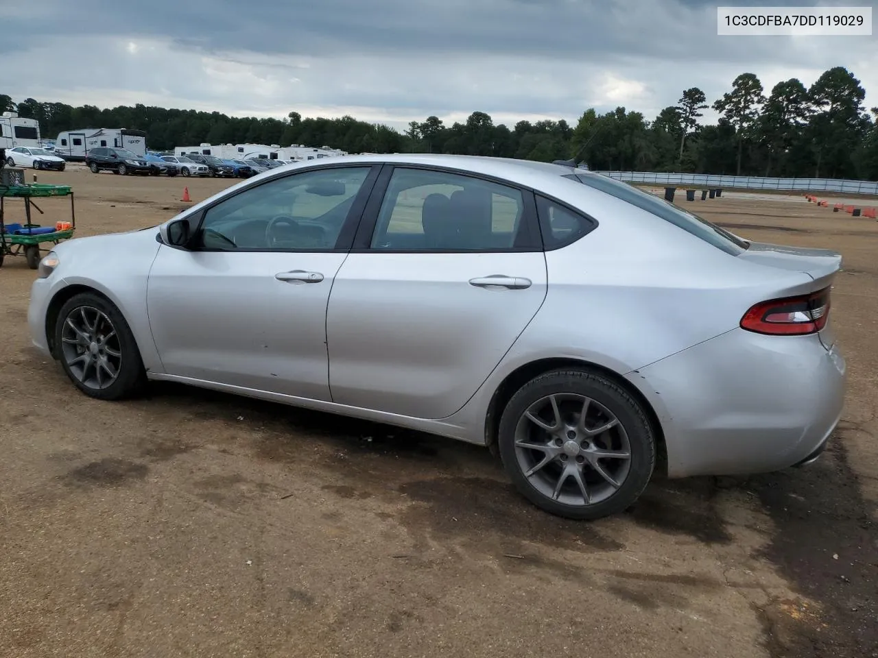 2013 Dodge Dart Sxt VIN: 1C3CDFBA7DD119029 Lot: 72759084