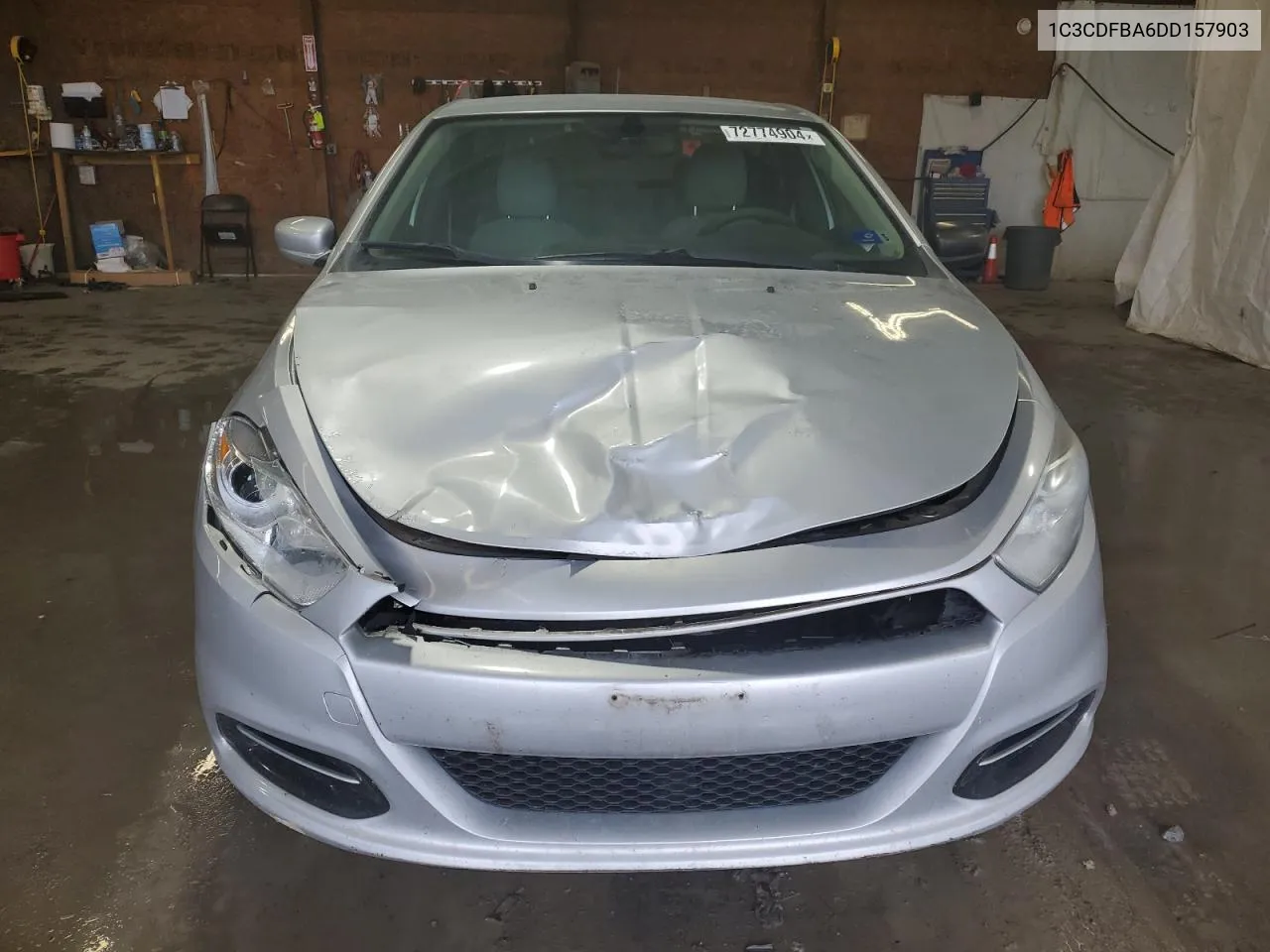 2013 Dodge Dart Sxt VIN: 1C3CDFBA6DD157903 Lot: 72774904