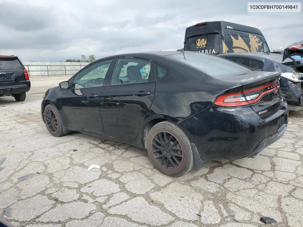 2013 Dodge Dart Sxt VIN: 1C3CDFBH7DD149841 Lot: 73214154