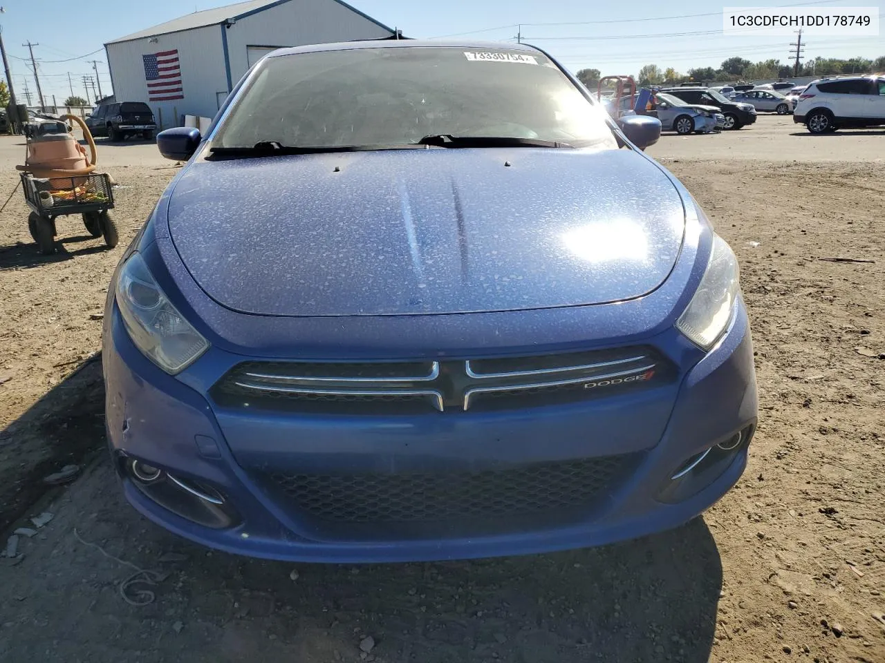 2013 Dodge Dart Limited VIN: 1C3CDFCH1DD178749 Lot: 73330754