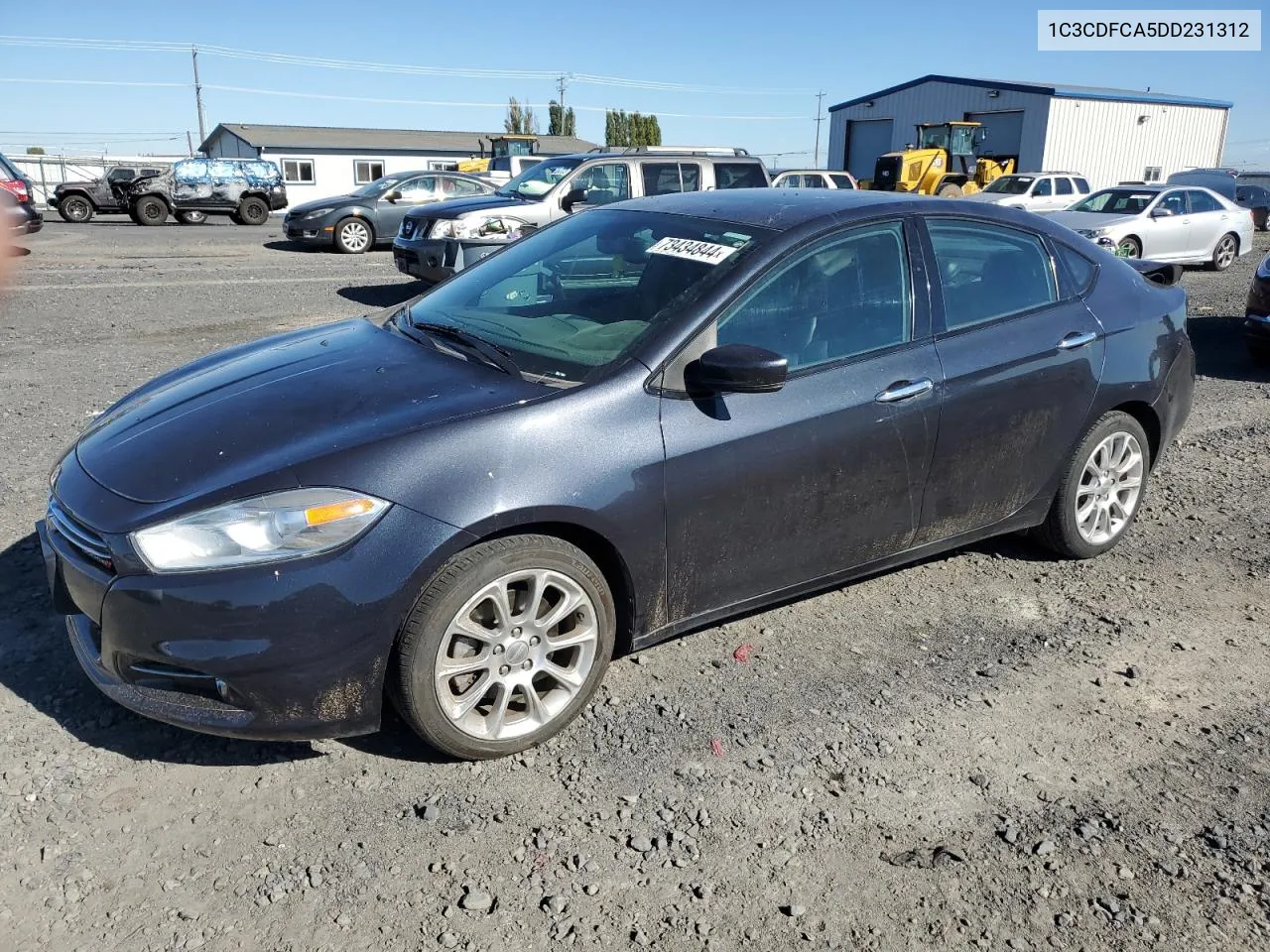 1C3CDFCA5DD231312 2013 Dodge Dart Limited