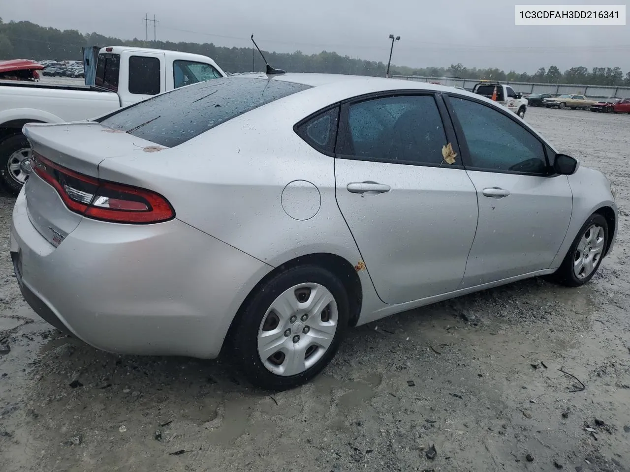 2013 Dodge Dart Se VIN: 1C3CDFAH3DD216341 Lot: 73473254