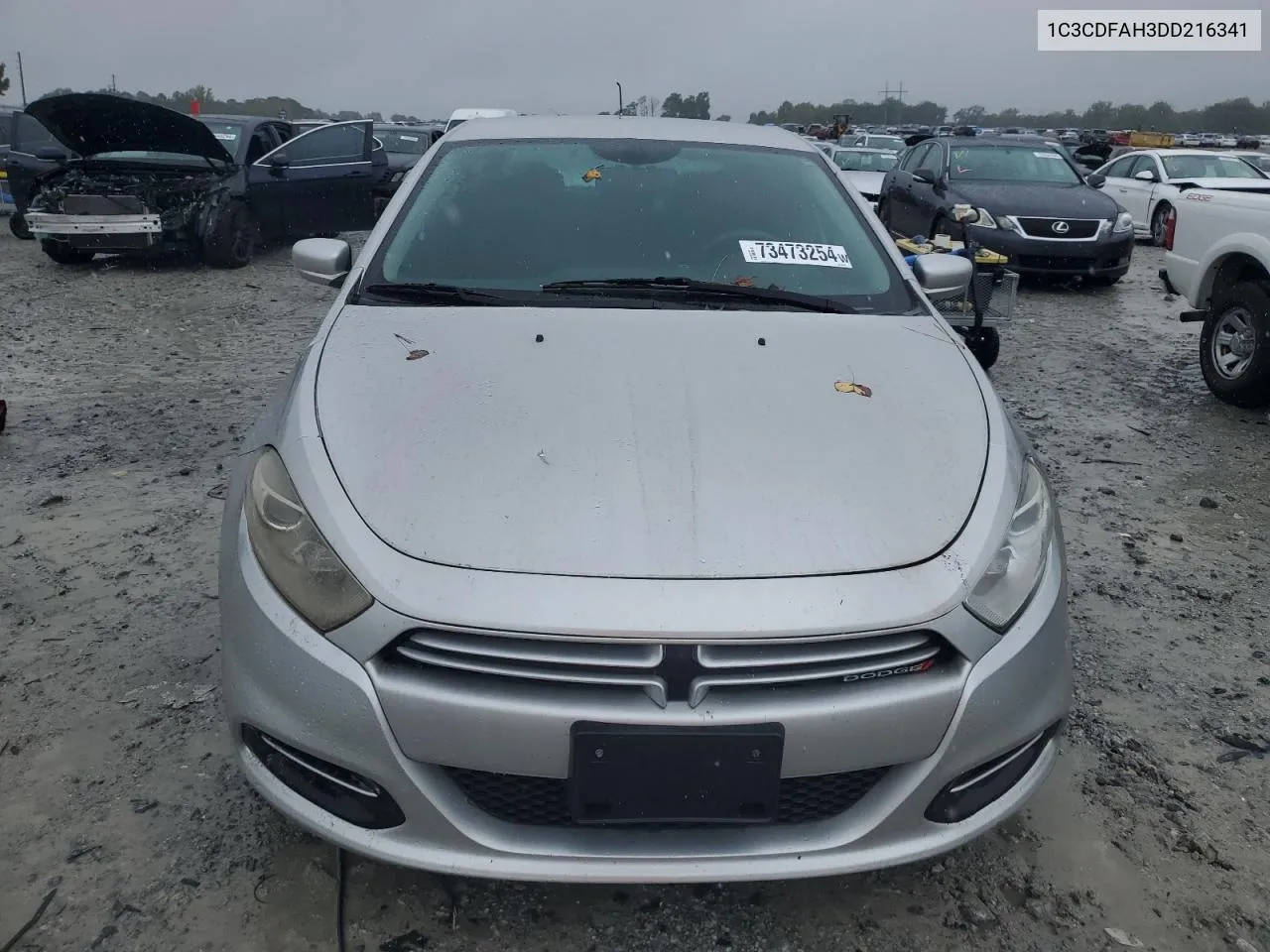 1C3CDFAH3DD216341 2013 Dodge Dart Se