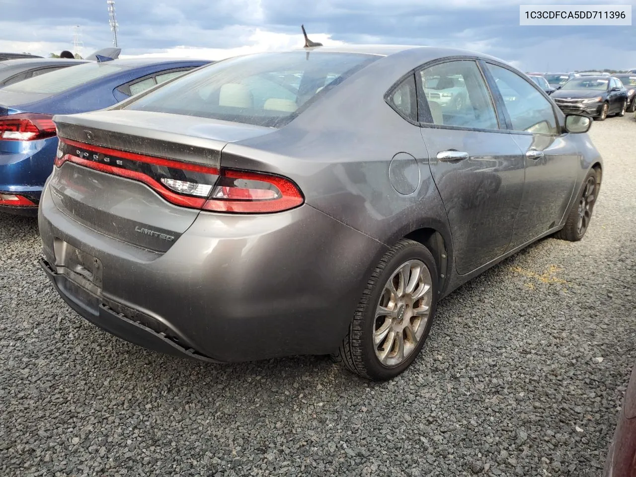 2013 Dodge Dart Limited VIN: 1C3CDFCA5DD711396 Lot: 73715484