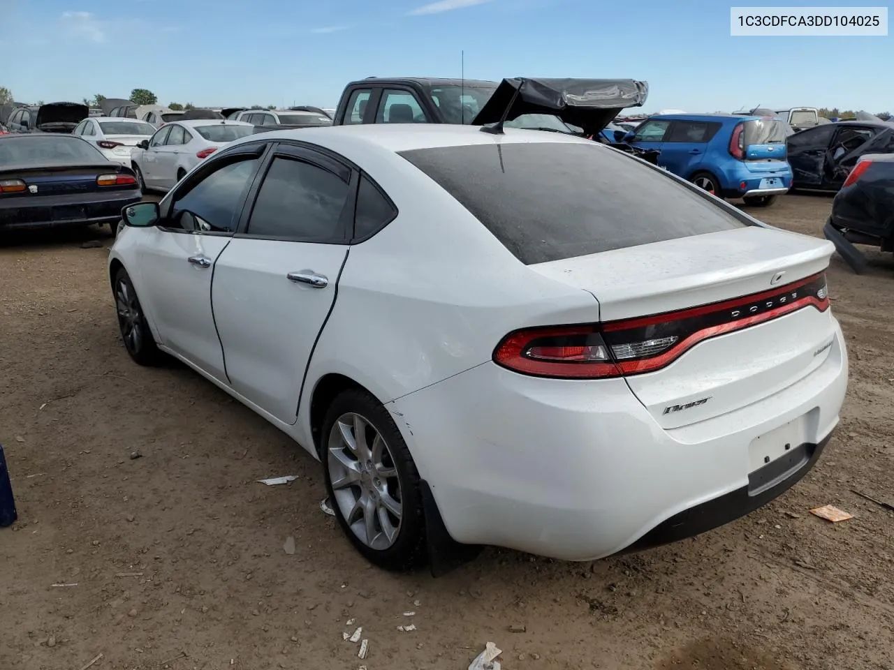 1C3CDFCA3DD104025 2013 Dodge Dart Limited