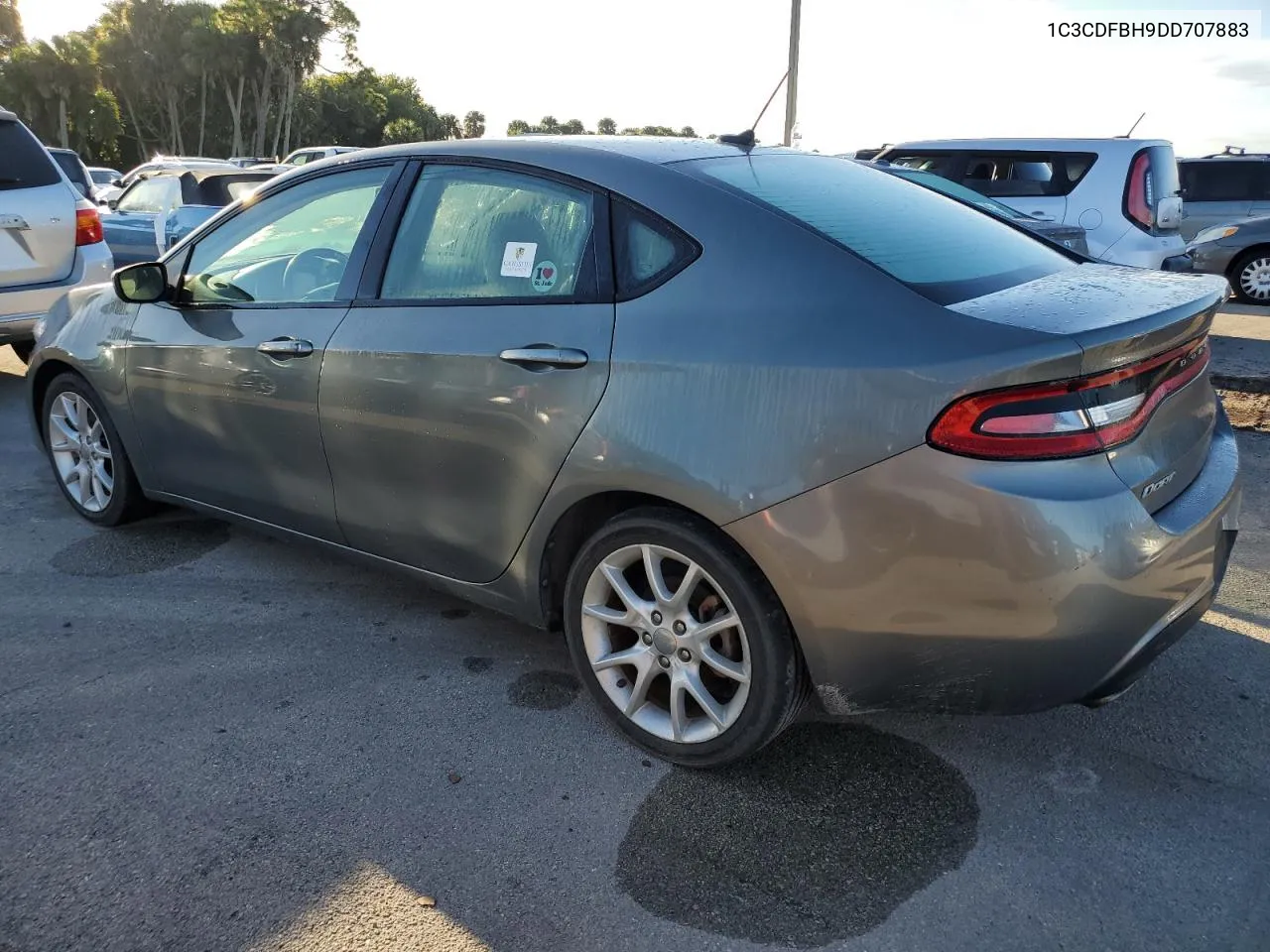 2013 Dodge Dart Sxt VIN: 1C3CDFBH9DD707883 Lot: 74148854