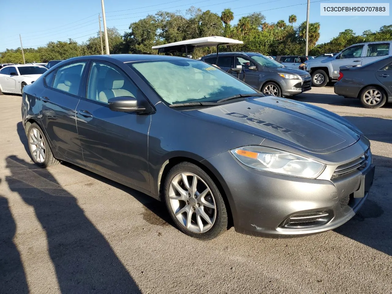 2013 Dodge Dart Sxt VIN: 1C3CDFBH9DD707883 Lot: 74148854