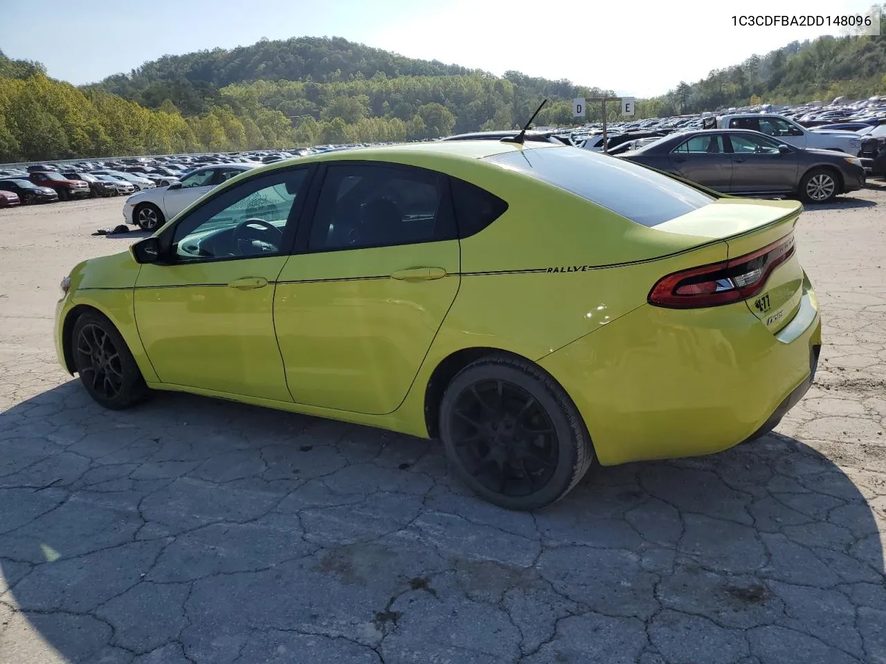 2013 Dodge Dart Sxt VIN: 1C3CDFBA2DD148096 Lot: 74194304