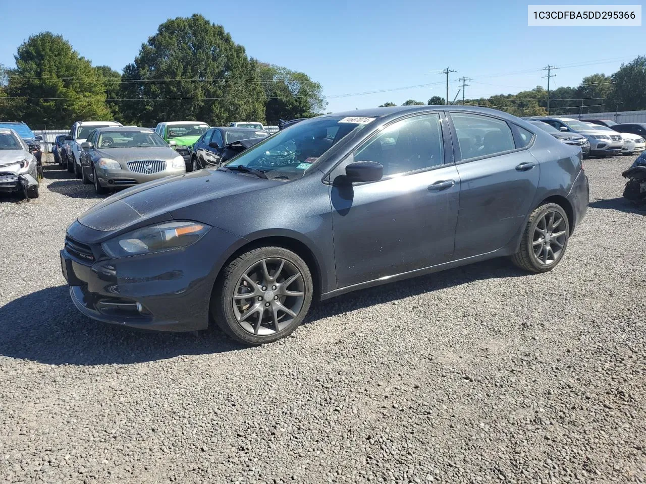 2013 Dodge Dart Sxt VIN: 1C3CDFBA5DD295366 Lot: 74687074