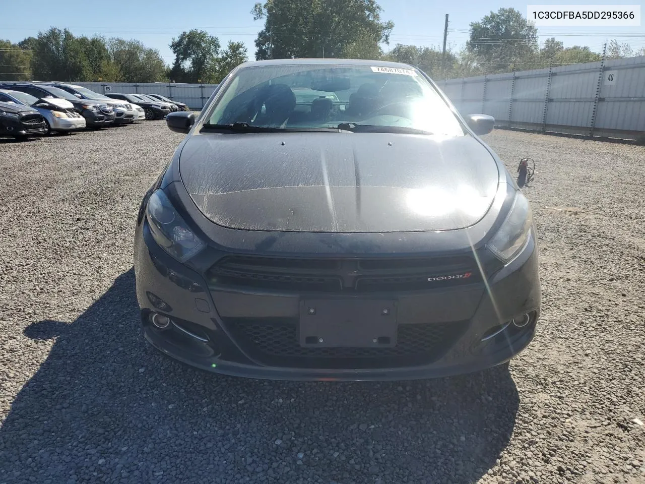 2013 Dodge Dart Sxt VIN: 1C3CDFBA5DD295366 Lot: 74687074