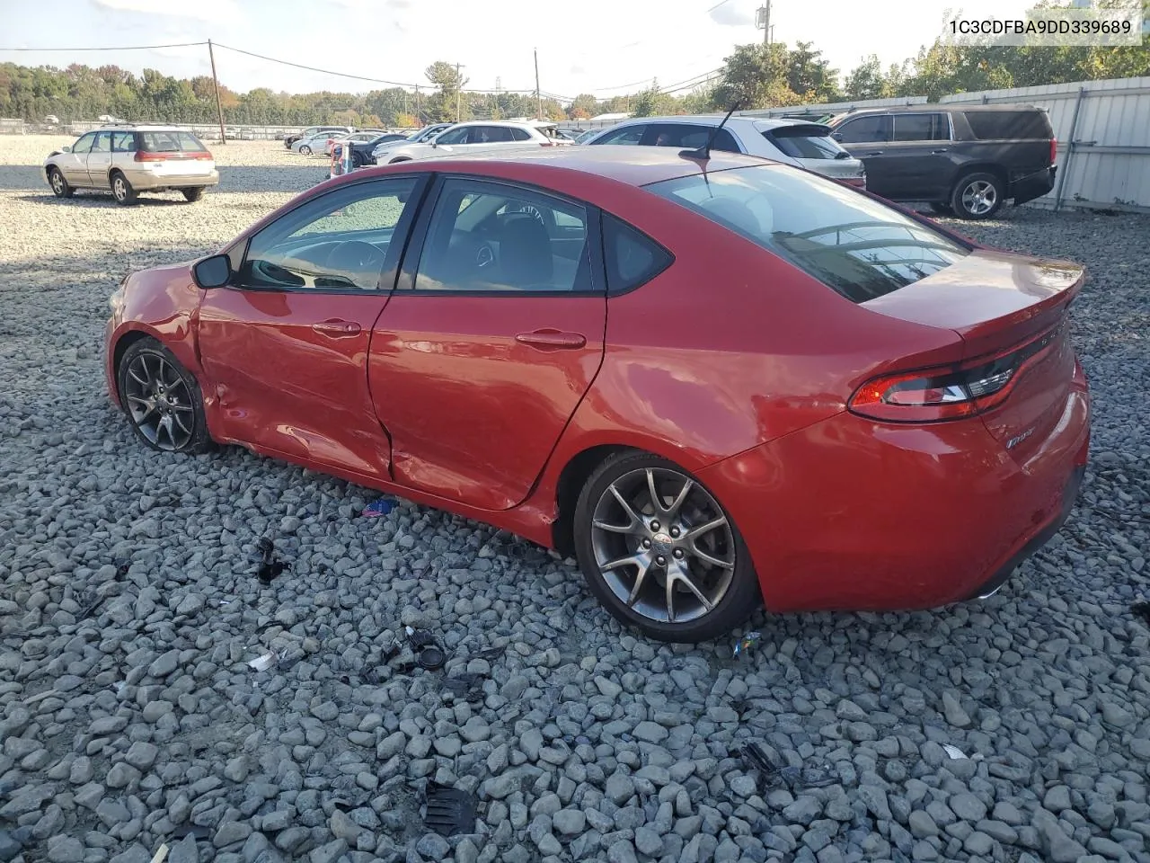 2013 Dodge Dart Sxt VIN: 1C3CDFBA9DD339689 Lot: 74721864