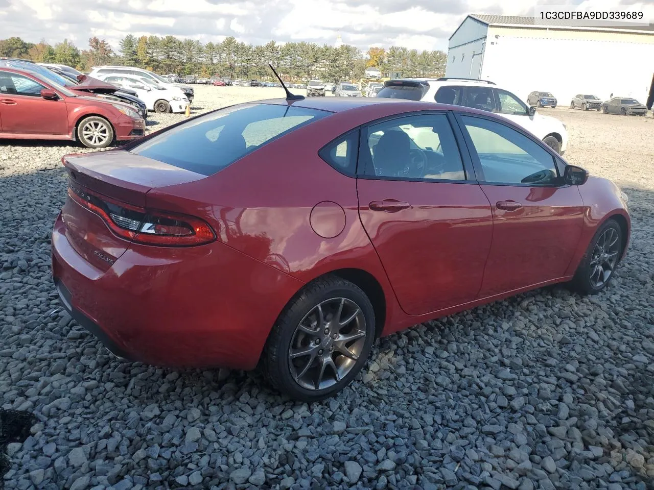 1C3CDFBA9DD339689 2013 Dodge Dart Sxt