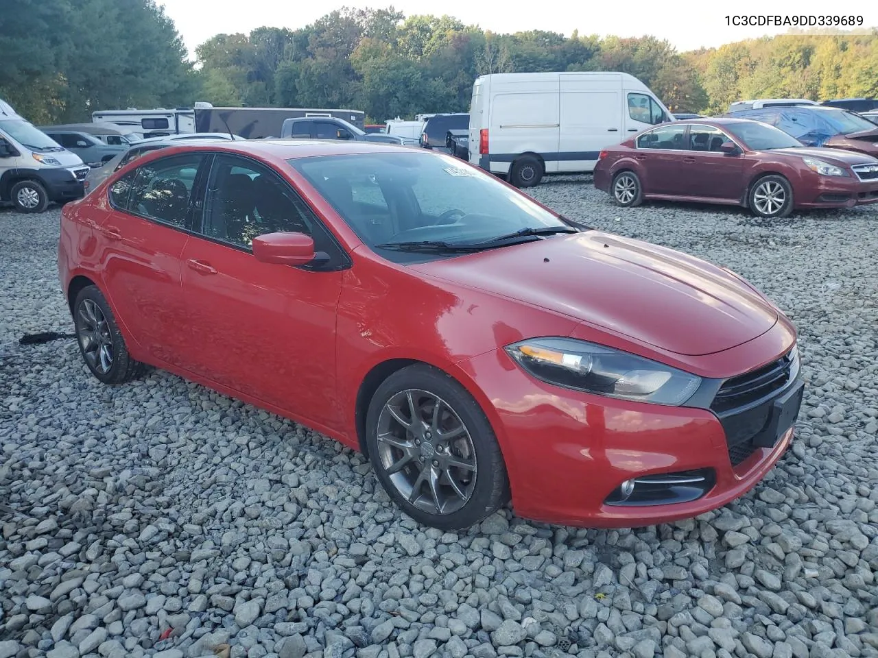 2013 Dodge Dart Sxt VIN: 1C3CDFBA9DD339689 Lot: 74721864