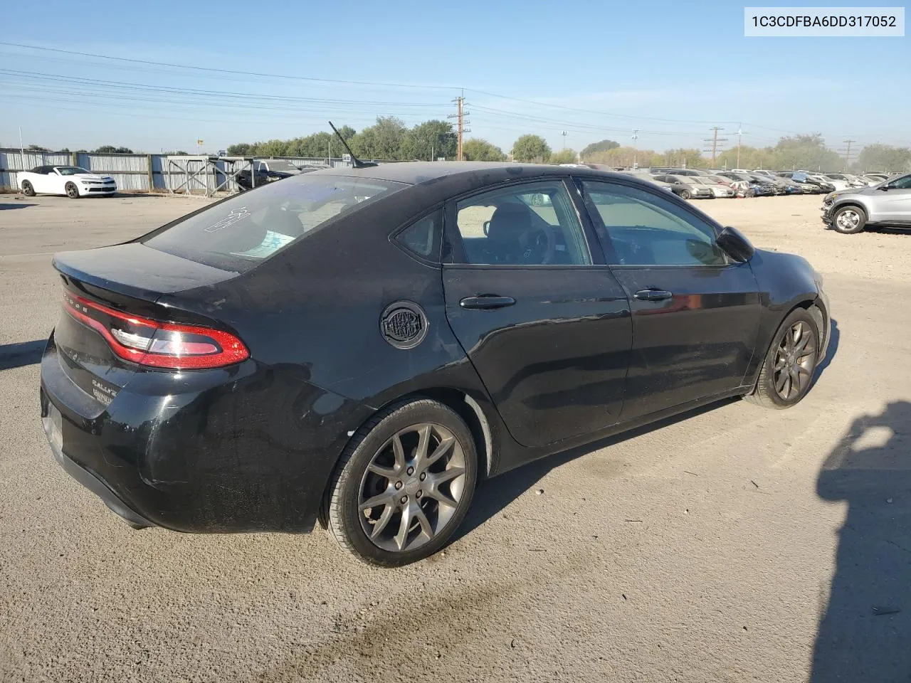 2013 Dodge Dart Sxt VIN: 1C3CDFBA6DD317052 Lot: 74903544