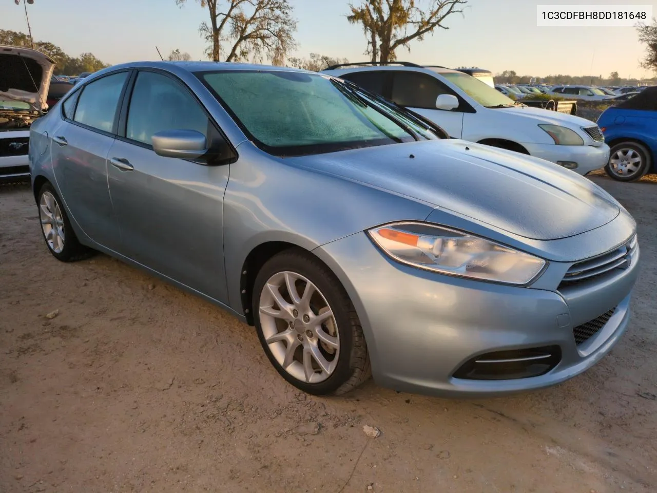 2013 Dodge Dart Sxt VIN: 1C3CDFBH8DD181648 Lot: 75128074