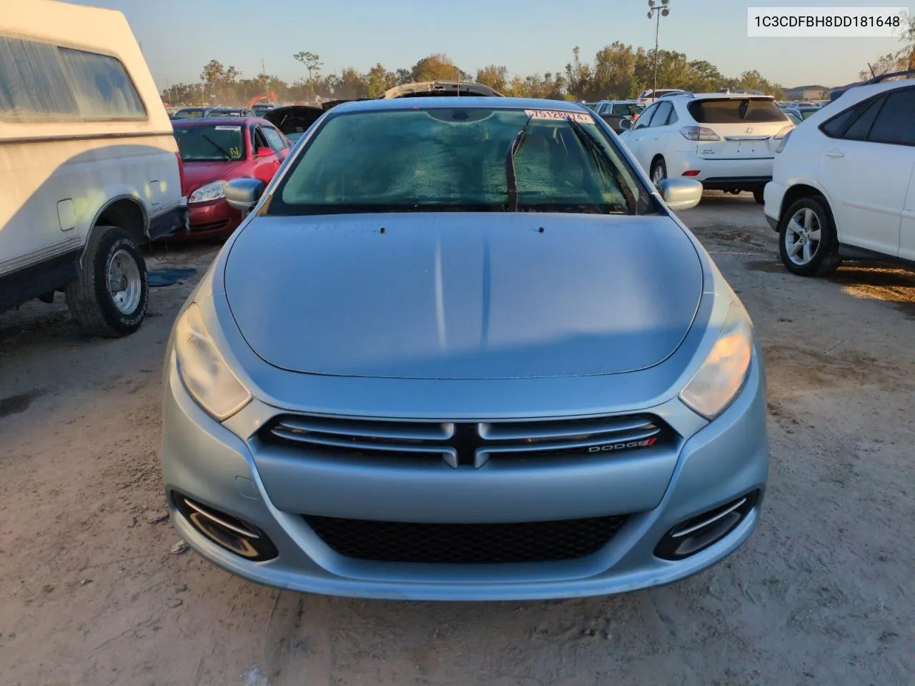 1C3CDFBH8DD181648 2013 Dodge Dart Sxt