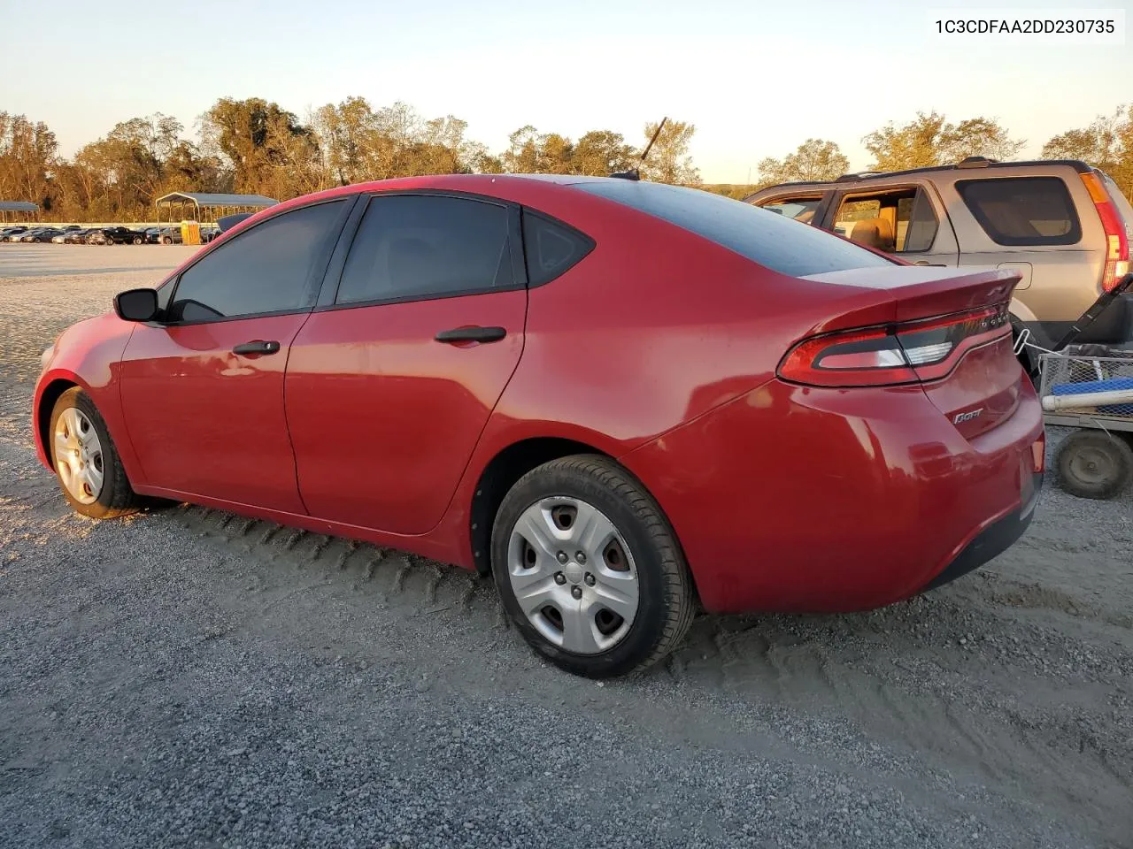 2013 Dodge Dart Se VIN: 1C3CDFAA2DD230735 Lot: 75427294