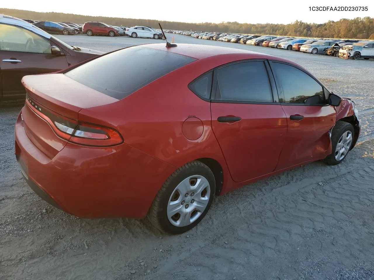 2013 Dodge Dart Se VIN: 1C3CDFAA2DD230735 Lot: 75427294