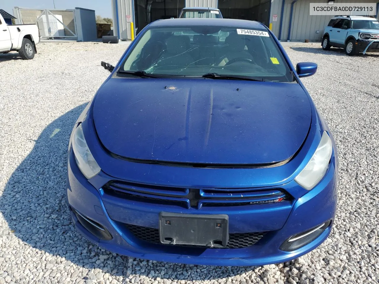 2013 Dodge Dart Sxt VIN: 1C3CDFBA0DD729113 Lot: 75485354