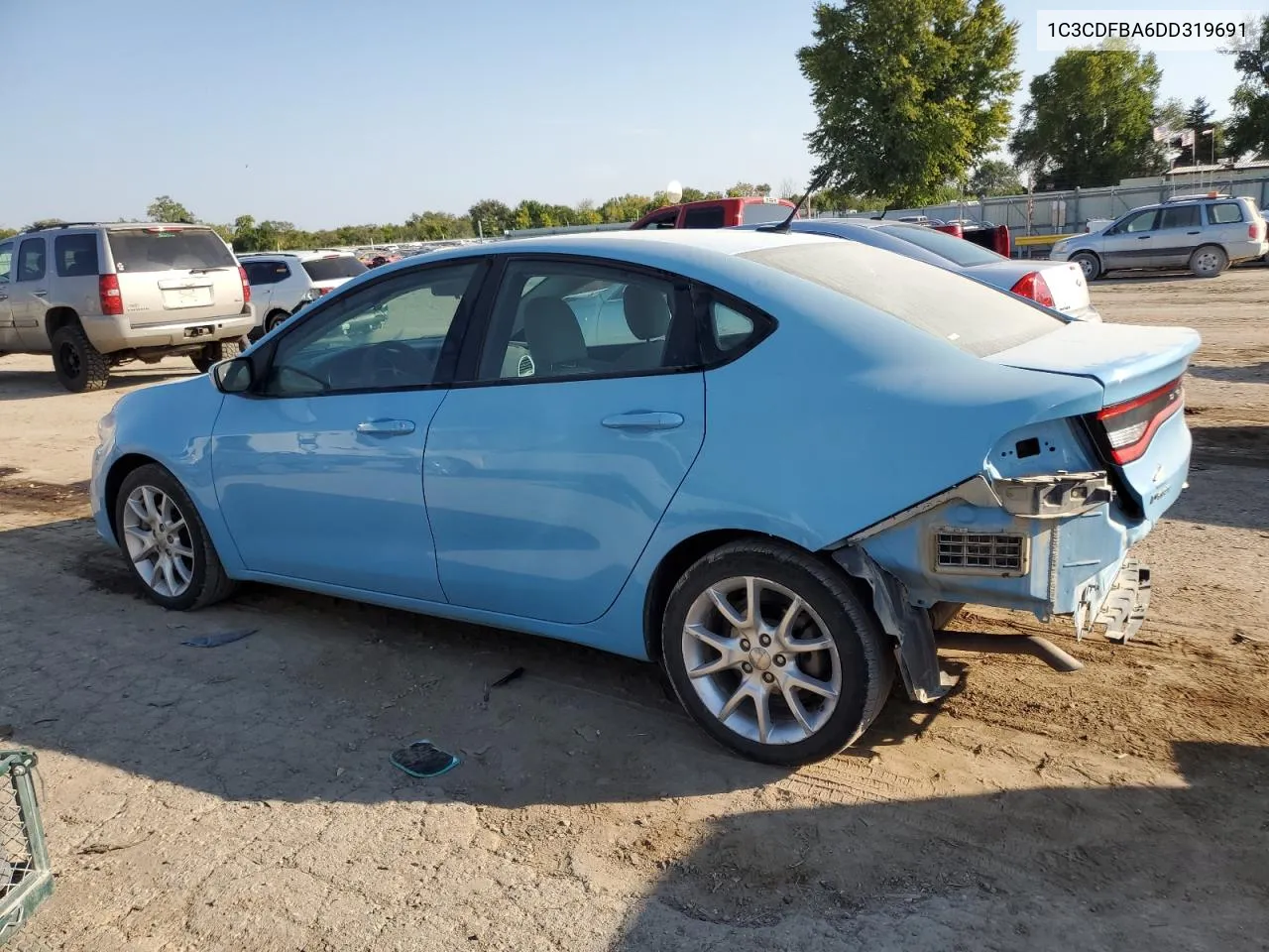 2013 Dodge Dart Sxt VIN: 1C3CDFBA6DD319691 Lot: 75524774