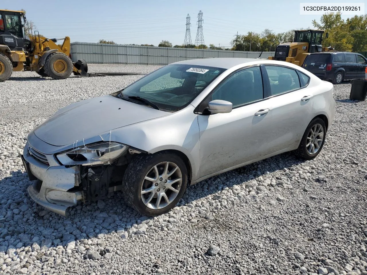 2013 Dodge Dart Sxt VIN: 1C3CDFBA2DD159261 Lot: 75850364