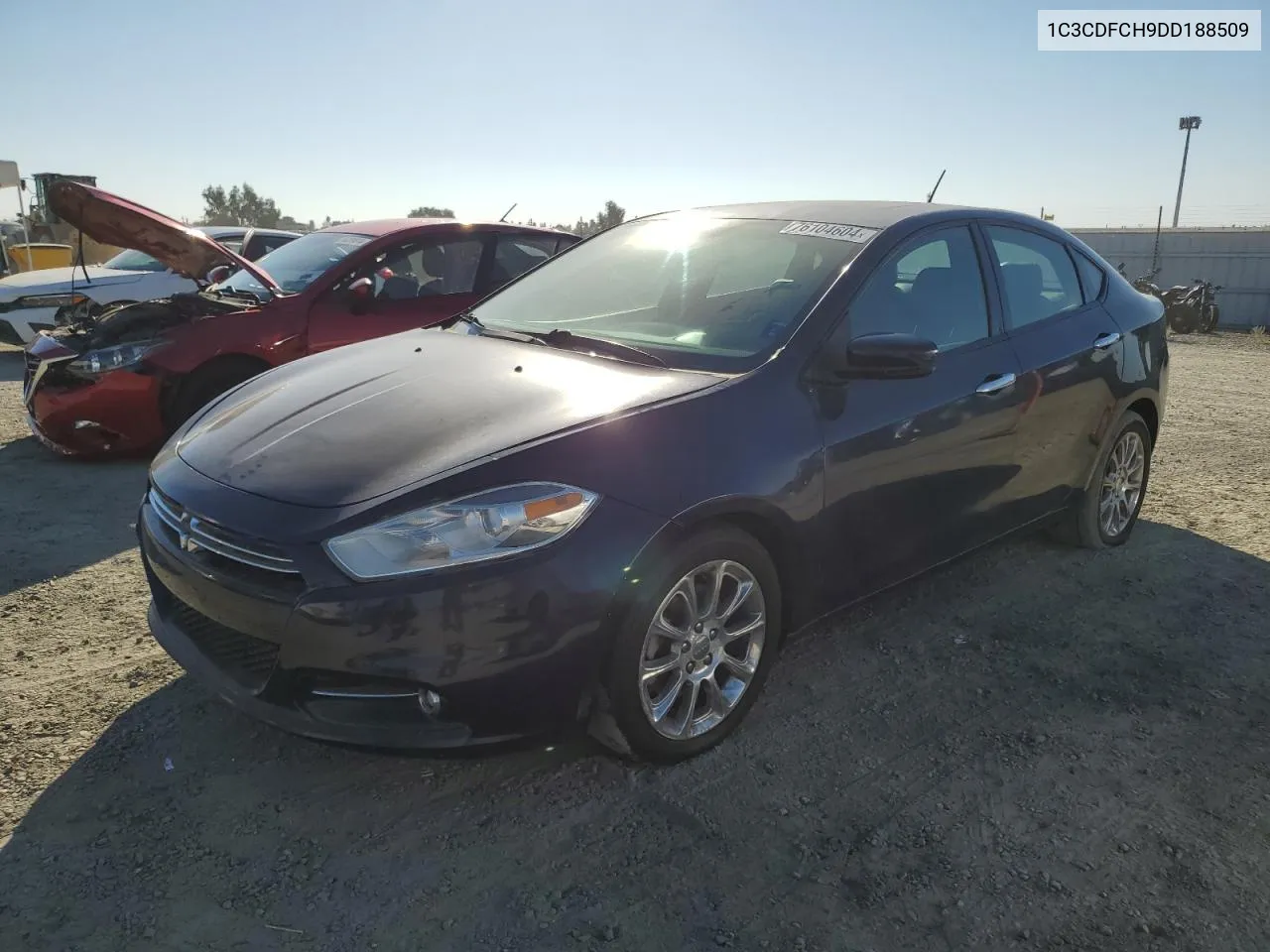 2013 Dodge Dart Limited VIN: 1C3CDFCH9DD188509 Lot: 76104604